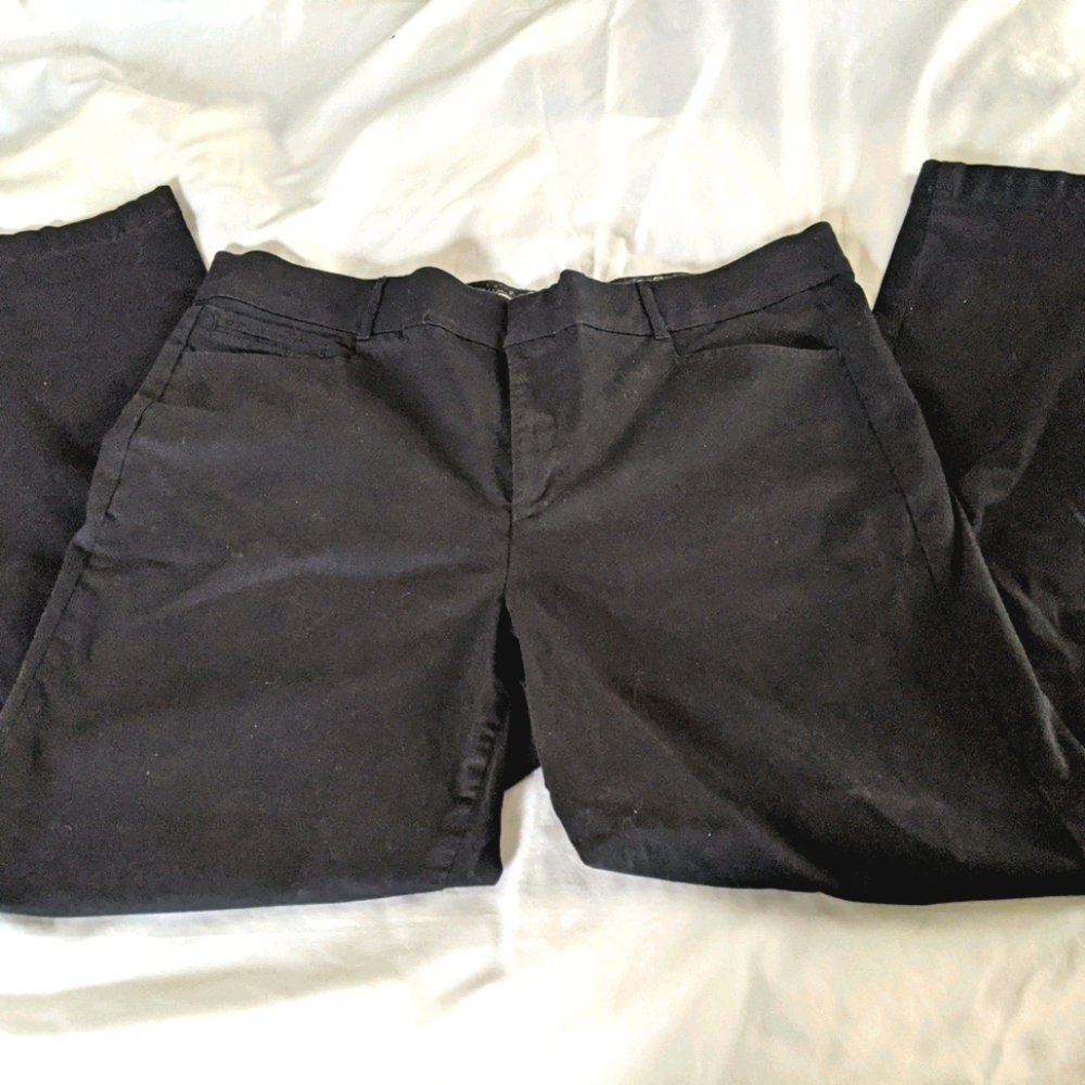 Gloria Vanderbilt 16w Women's Black Stretch  Pants